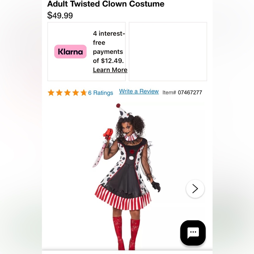 Twisted Clown costume